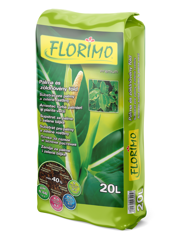 FLORIMO® Pálma és zöldnövény föld 20L