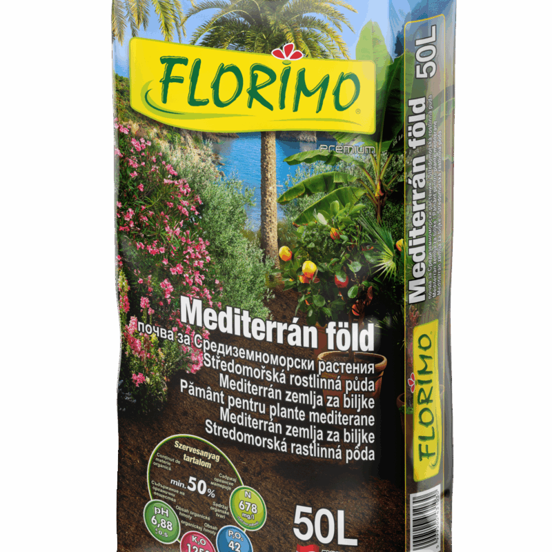 FLORIMO® Mediterrán virágföld 50L